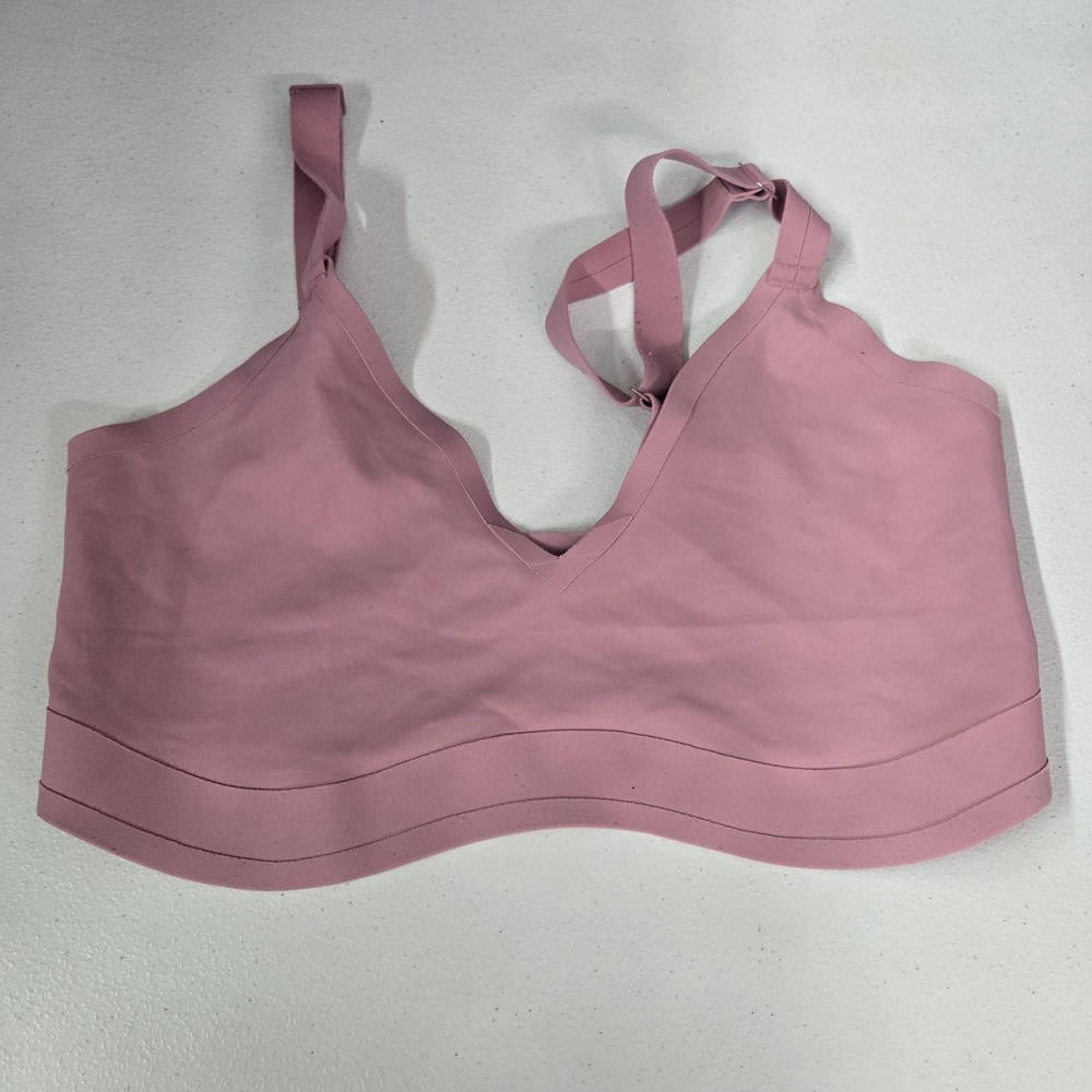 Parade Women Bra C2 Pink Bralette Wireless Strap Unlined Smooth